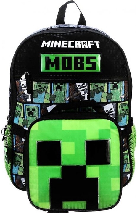 Batoh Minecraft - Mobs, školní set, dětský, 11L_257193545