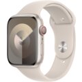 Apple Watch Series 9, Cellular, 45mm, Starlight, Starlight Sport Band - S/M_312114413