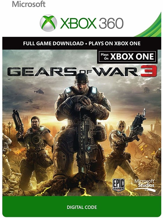 Gears of War 3 (Xbox ONE, Xbox 360) - elektronicky_1883158739