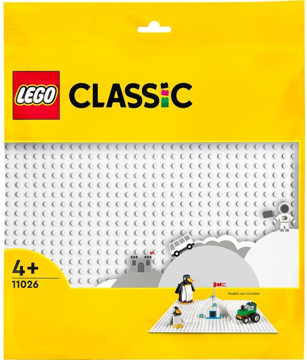LEGO® Classic 11026 Bílá podložka na stavění, 1 dílek_1265063797