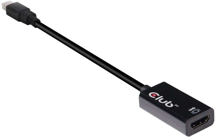 Club3D Mini DisplayPort 1.4 na HDMI 2.0a 4K 60Hz, aktivní adaptér_782086713