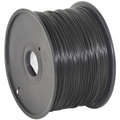 Gembird tisková struna (filament), HIPS, 1,75mm, 1kg, černá