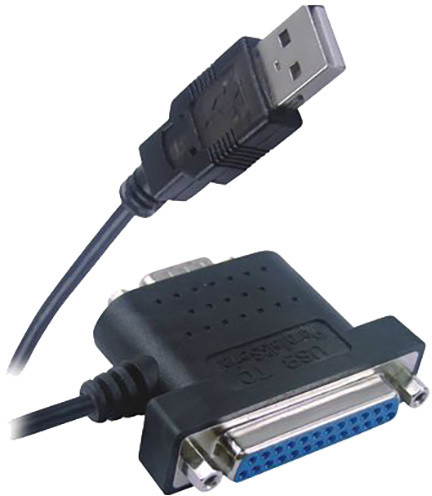 PremiumCord USB - 1x RS 232 + 1x LPT převodník_1380400470