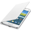 Samsung flipové pouzdro EF-FG800B pro Galaxy S5 mini, bílá_960677634