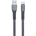 RivaCase Riva PS6102 GR12 USB-C kabel 1.2m, šedá