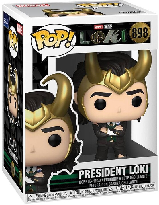 Figurka Funko POP! Marvel: Loki - President Loki_941737877