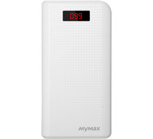 iMyMax Carbon Power Bank 30.000mAh, bílá_918971245
