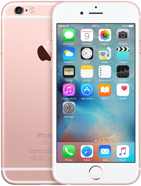 Apple iPhone 6s 16GB, růžová/zlatá_909900320
