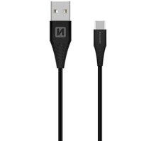 SWISSTEN datový kabel USB-A - USB-C, Super Fast Charging 5A, 1.5m, černá_1066360909