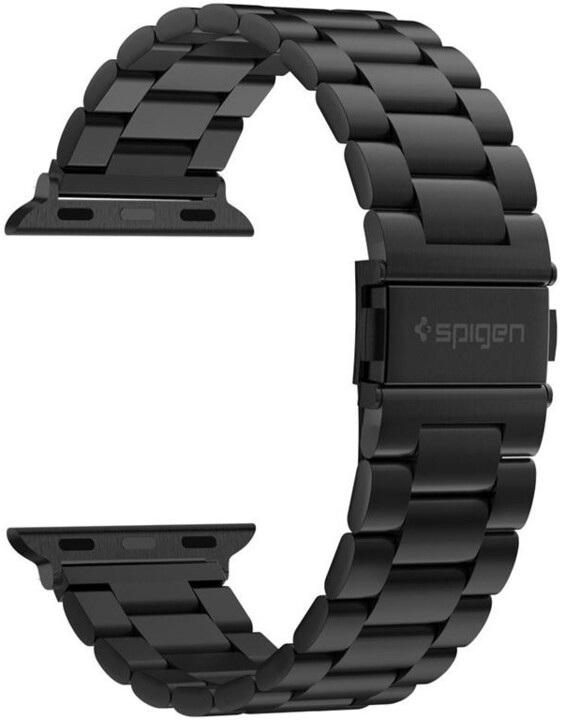 Spigen řemínek Modern Fit pro Apple Watch 44/42 mm, nerezový, černá_338839132