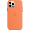 Apple silikonový kryt s MagSafe pro iPhone 12/12 Pro, oranžová