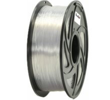 XtendLAN tisková struna (filament), PETG, 1,75mm, 1kg, průhledný_100861336