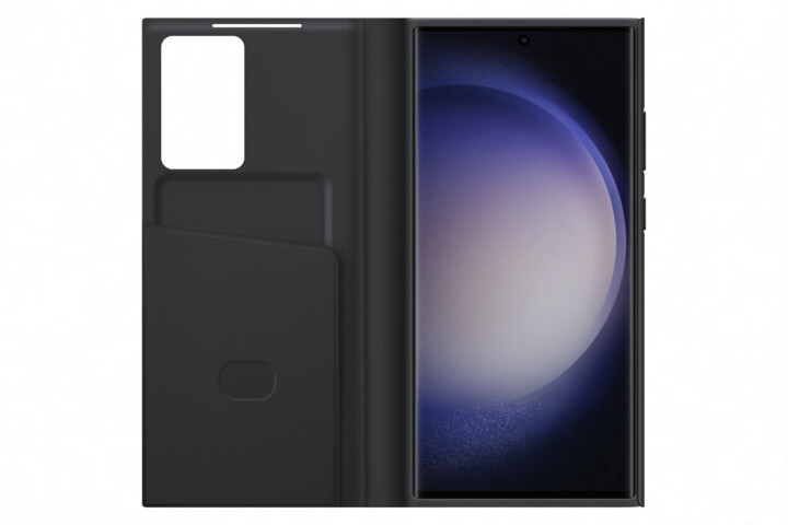 Samsung flipové pouzdro Smart View pro Galaxy S23 Ultra, černá_402982253