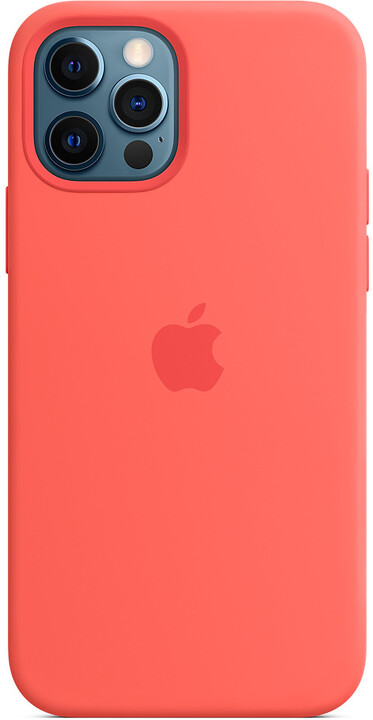 Apple silikonový kryt s MagSafe pro iPhone 12/12 Pro, růžová_784102717