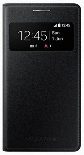Samsung flipové pouzdro S-view EF-CG355BB pro Galaxy Core 2 (SM-G355), černá_1320854061