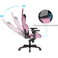 CZC.Gaming Enchantress, herní židle, růžová/černá_518343697
