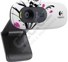 Logitech HD Webcam C270, Fingerprint Flowers_613683553