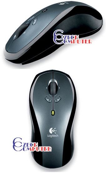 Logitech Cordless Optical Mouse Grey | CZC.cz