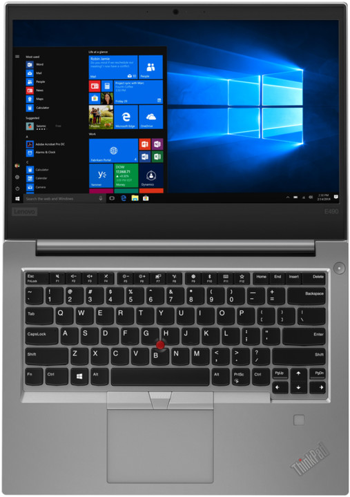 Lenovo ThinkPad E490, stříbrná_1411700267