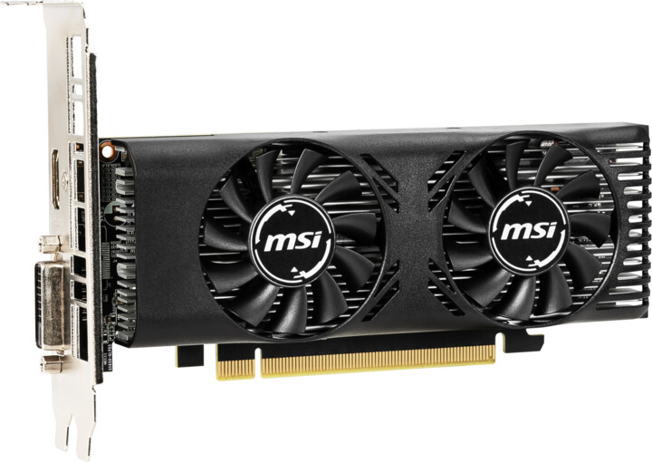 MSI GeForce GTX 1650 4GT LP OC, 4GB GDDR5_4531054