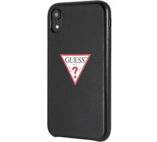 GUESS PU Leather Case Triangle pro iPhone XR, černá_2065509786