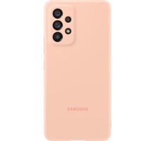 Samsung silikonový zadní kryt pro Galaxy A53 5G, oranžová