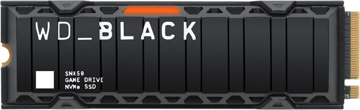 WD SSD Black SN850, M.2 - 500GB + chladič_842027141