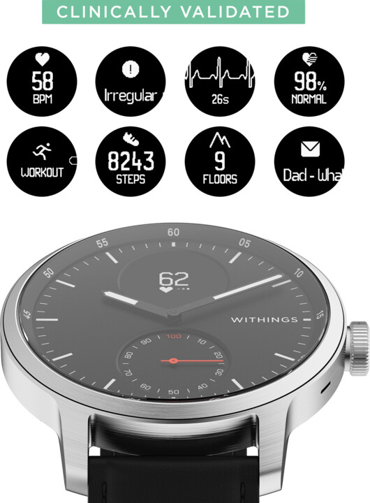 Withings Scanwatch 42mm, Black_2128447372