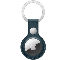 Apple klíčenka na AirTag, kožená, modrá_724273746
