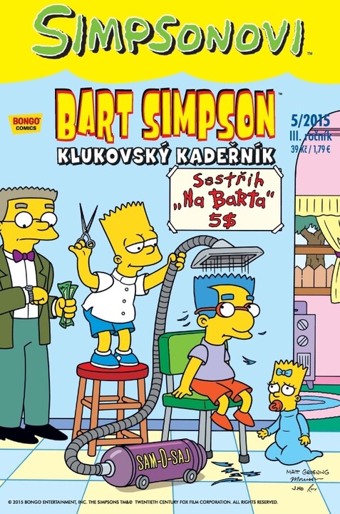Komiks Bart Simpson: Klukovský kadeřník, 5/2015_86865463