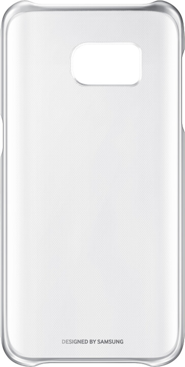 Samsung EF-QG930CS Clear Cover Galaxy S7, Silver_1304360855
