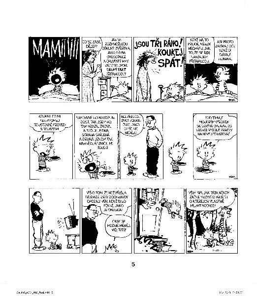 Komiks Calvin a Hobbes: Jeden neví, kam dřív skočit, 8.díl_726032756
