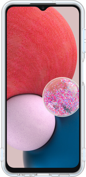 Samsung poloprůhledný zadní kryt pro Galaxy A13, transparentní_347012294
