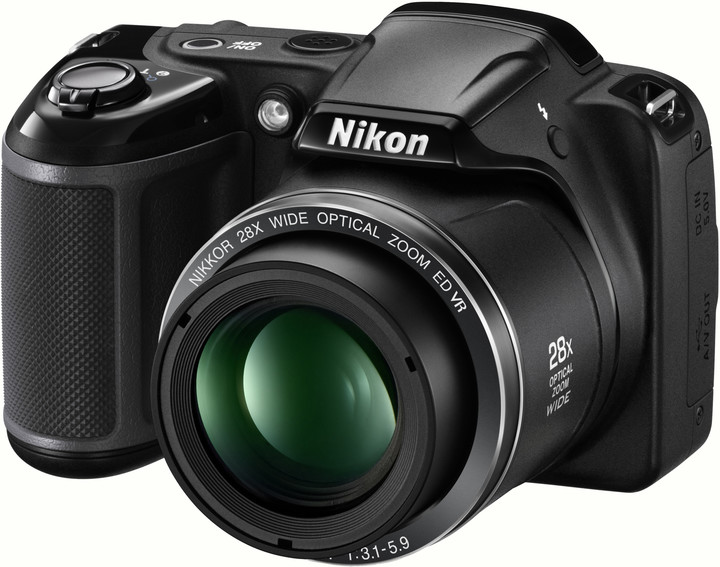 Nikon Coolpix L340, černá_1121488273