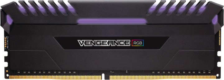 Corsair Vengeance RGB LED 64GB (4x16GB) DDR4 2666, černá_241345131