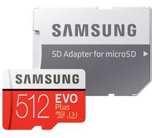 Samsung EVO Plus Micro SDXC 512 GB UHS-I U3 + adaptér_1921418396