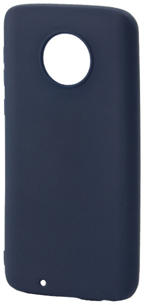 EPICO Pružný plastový kryt pro Lenovo Moto G6 SILK MATT, tmavě modrý_868839749
