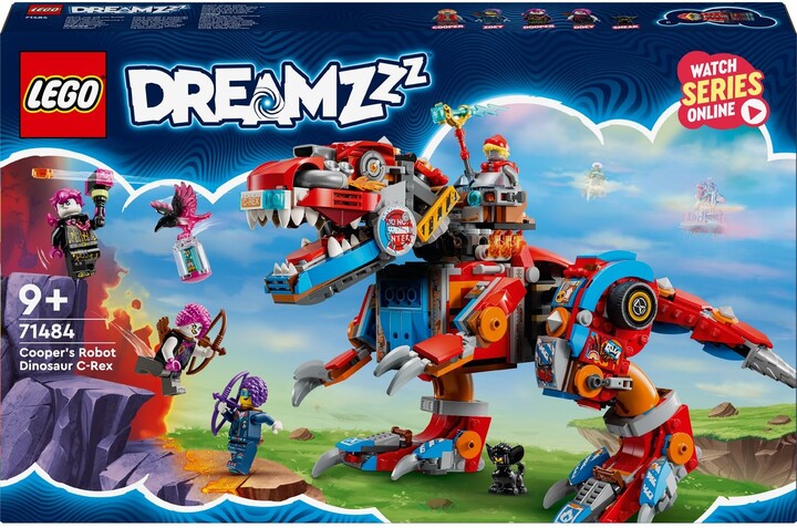 LEGO® DREAMZzz™ 71484 Cooper a jeho robotický dinosaurus C-rex_2092483001