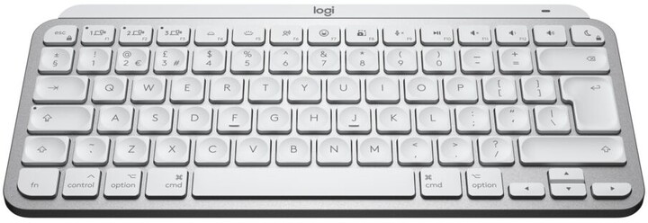 Logitech MX Keys Mini pro MAC, US/INT, šedá_1822113666