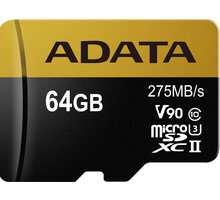 ADATA Micro SDXC Premier One 64GB UHS-II U3_1345145162