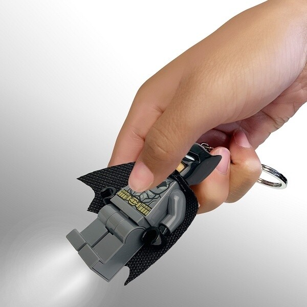 Klíčenka LEGO Batman, svítící figurka, šedá_395432092