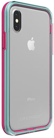 LifeProof SLAM ochranné pouzdro pro iPhone X průhledné - fialovo zelené_1161524489