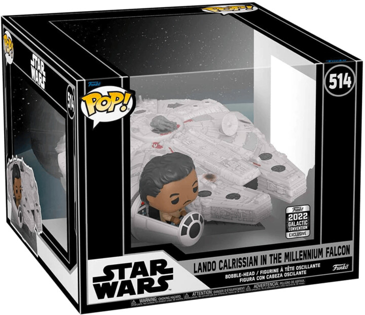 Figurka Funko POP! Star Wars - Lando Calrissian in the Millenium Falcon_45280265