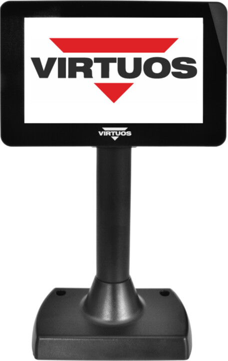 Virtuos SD700F - zákaznický monitor 7&quot;, USB, černá_1145711435