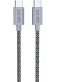 EPICO kabel USB-C - USB-C, opletený, 60W, 1.2m, šedá_1643565679