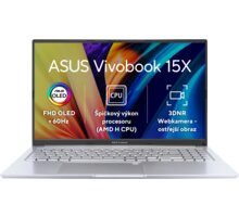 ASUS Vivobook 15X OLED (M1503, AMD Ryzen 5000 series), stříbrná_1417318060