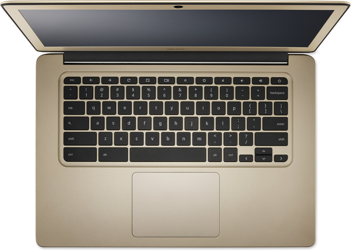 Acer Chromebook 14 celokovový (CB3-431-C5PK), zlatá_497318403