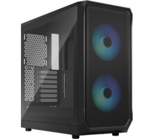 Fractal Design Focus 2 RGB Black TG Clear Tint_1215126661