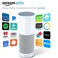 Amazon Echo - reproduktor s umělou inteligencí, bílá (EU distribuce) + redukce EU_1465781498