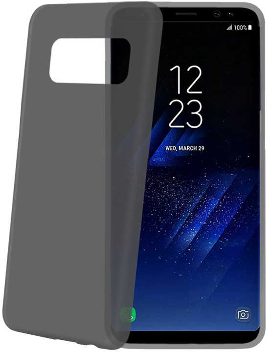 CELLY Frost Ultra tenké TPU pouzdro pro Samsung Galaxy S8 Plus, 0,29 mm, černé_1435856667